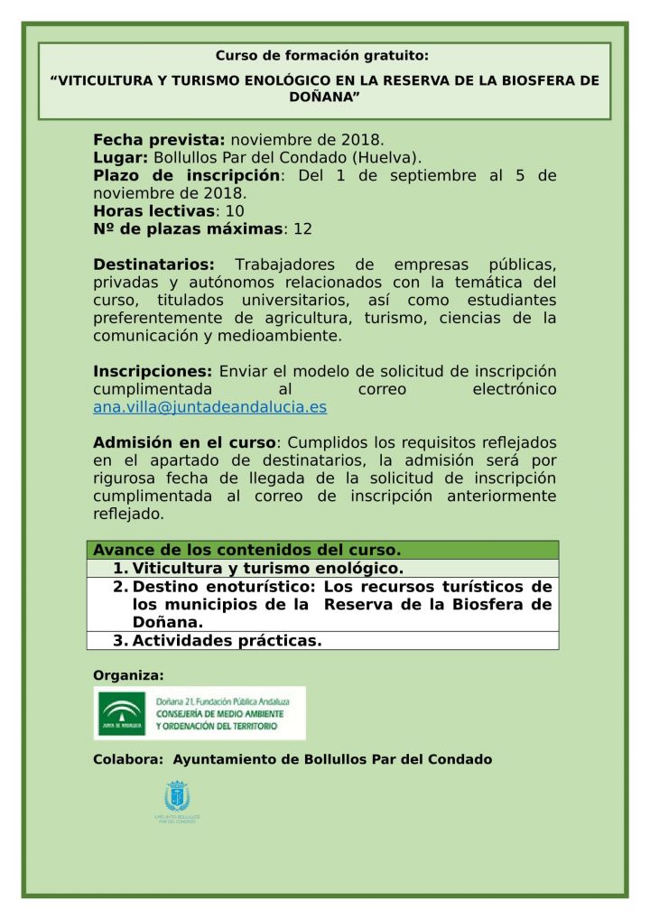 CARTEL DIFUSION DEL CURSO